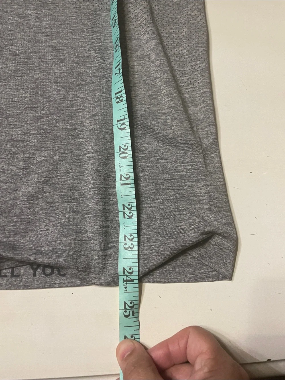 Lululemon still your mind workout shirt size 2